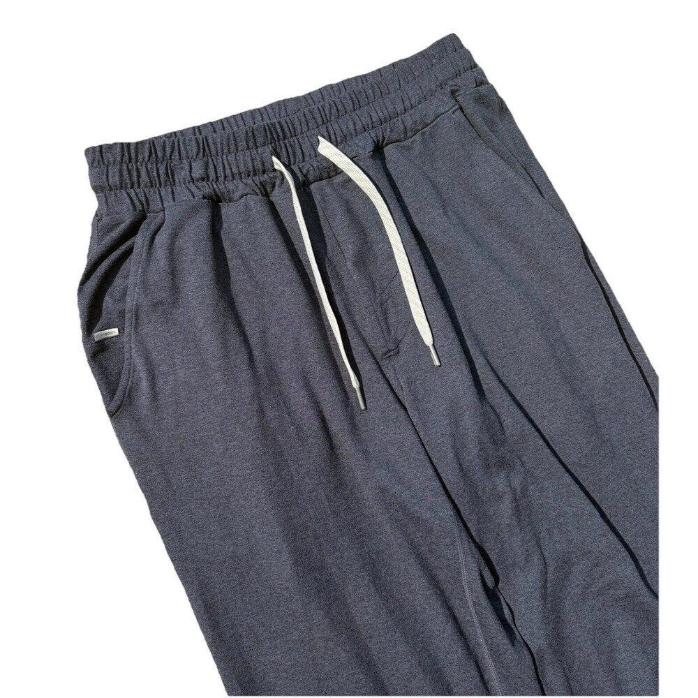 Vuori Ponto Stretch Performance Pants Men's Size XS Heather Navy Joggers